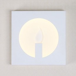 Integrert Moderne Samtidsstil For Omgivelseslys Vegglampe Vegglampe