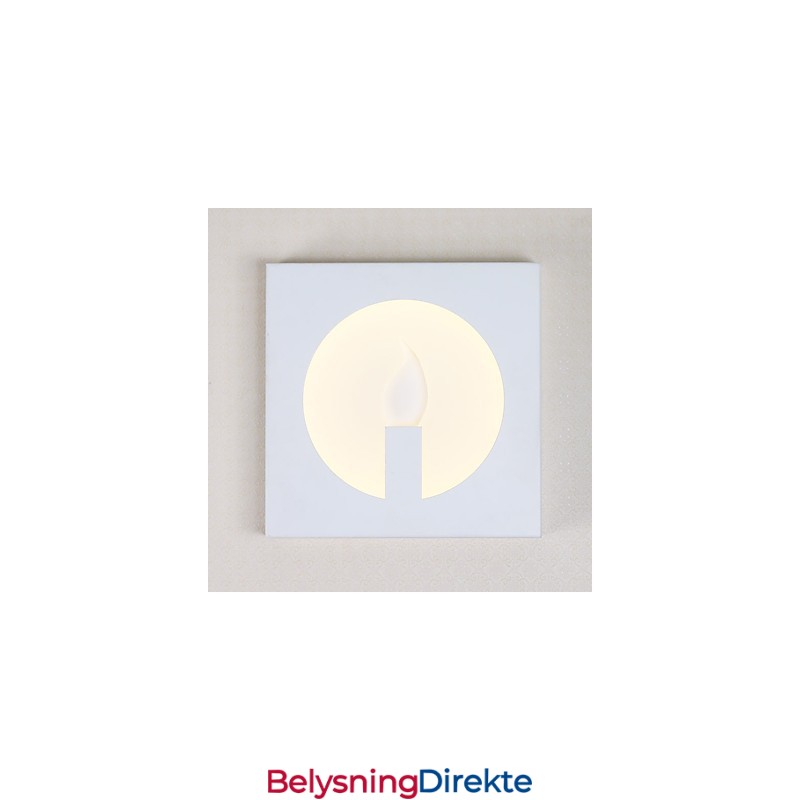 Integrert Moderne Samtidsstil For Omgivelseslys Vegglampe Vegglampe