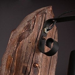 Enkelthodet Industriell Vintage Retro Tre Metall Maling Farge Vegglampe For Hjem Hotell Korridor Dekor Vegglampe