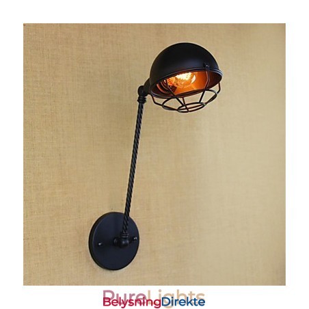 Landlig Retro-Malerifunksjon For Mini-Stil Øyebeskyttelse Downlight-Vegglamper