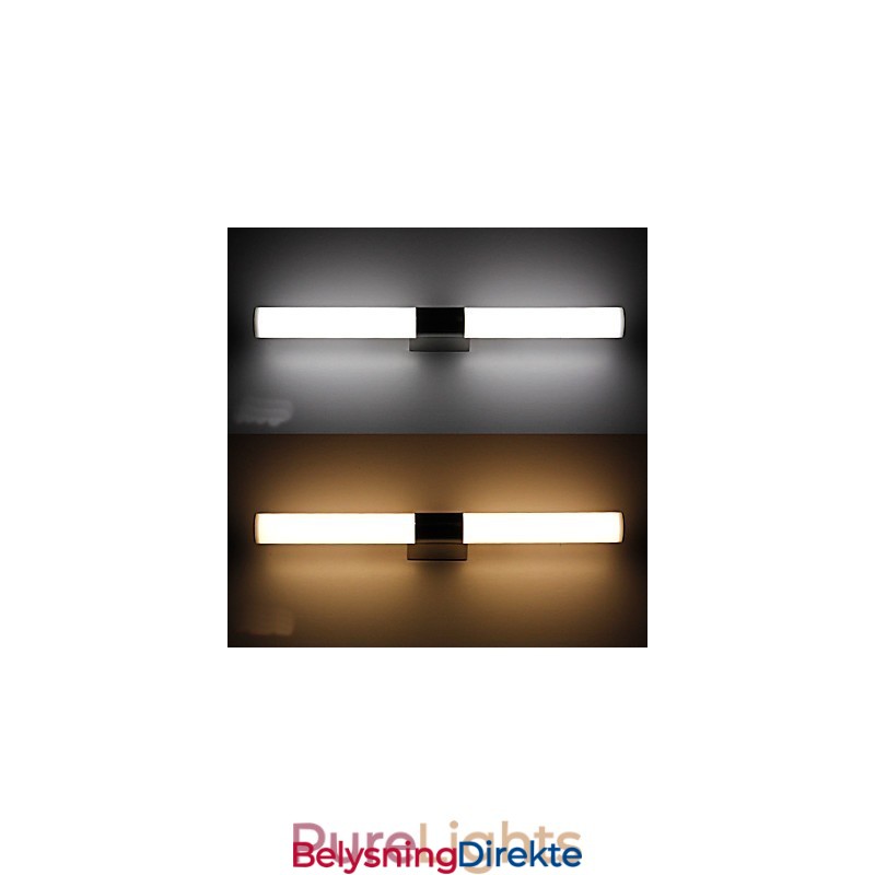 Høy Kvalitet Speillampe Baderomslamper Vegglamper I Rustfritt Stål Og Akryl Sminkebelysning