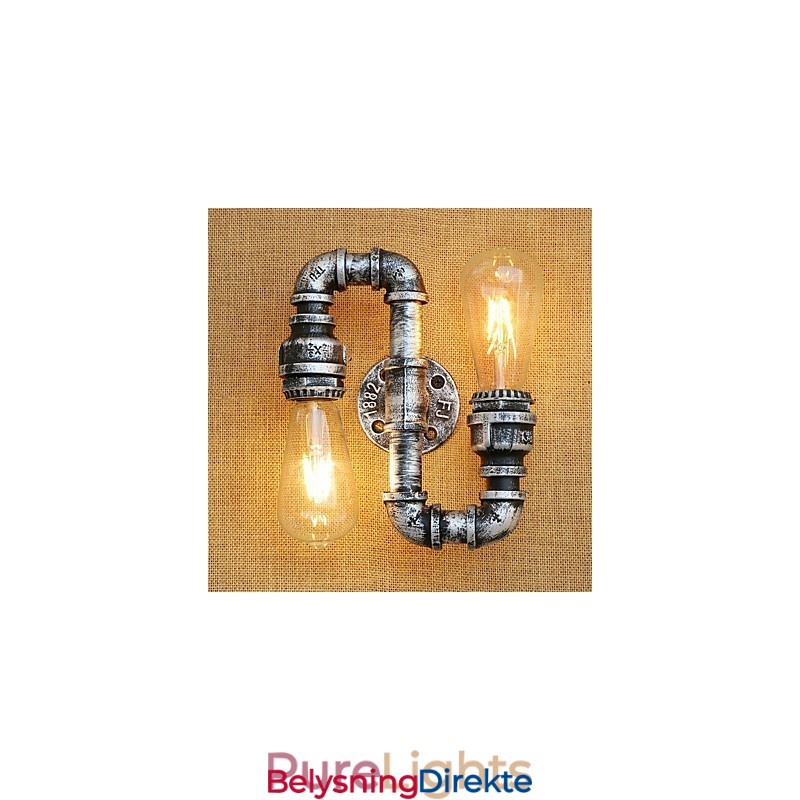 Landlig Retro-Maleri For Svingarm Med Omgivelseslys Vegglampe