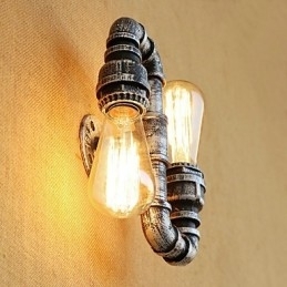 Landlig Retro-Maleri For Svingarm Med Omgivelseslys Vegglampe