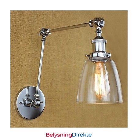 Rustikk Hytte Country Retro Galvanisert Funksjon For Justerbar Høyde Og Vinkel Arm Øyebeskyttelse