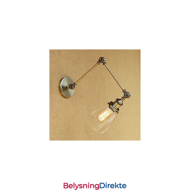 Rustikk Hytte Country Retro Galvanisert Funksjon For Justerbar Høyde Og Vinkel Arm Øyebeskyttelse