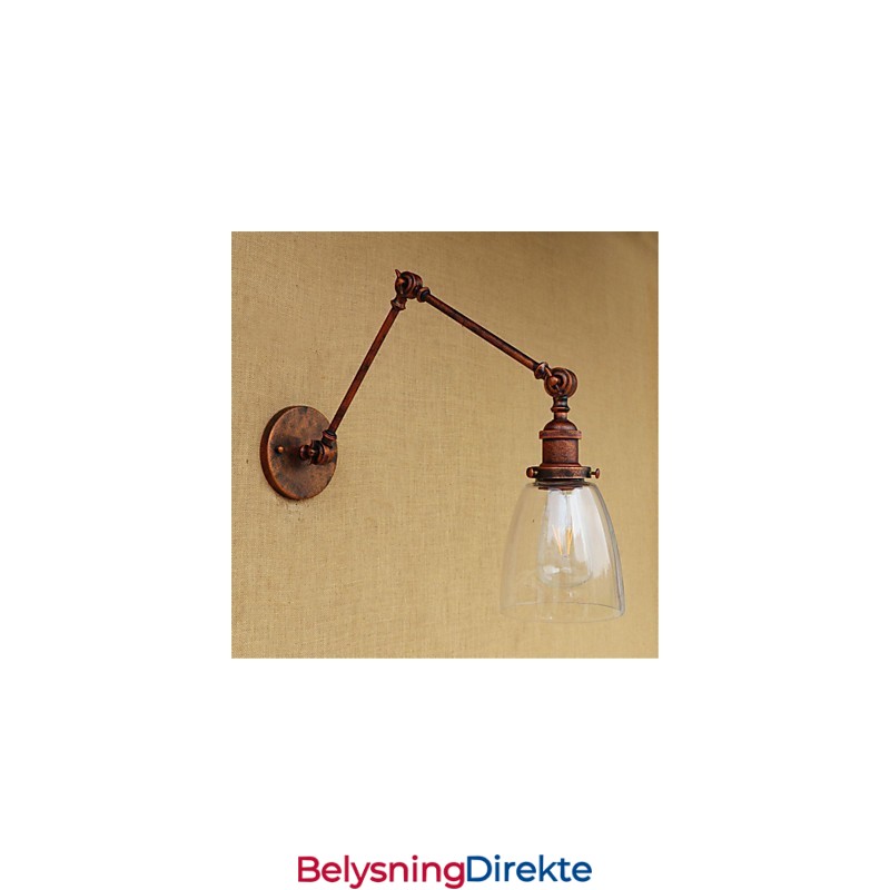 Rustikk Hytte Country Retro Galvanisert Funksjon For Justerbar Høyde Og Vinkel Arm Øyebeskyttelse