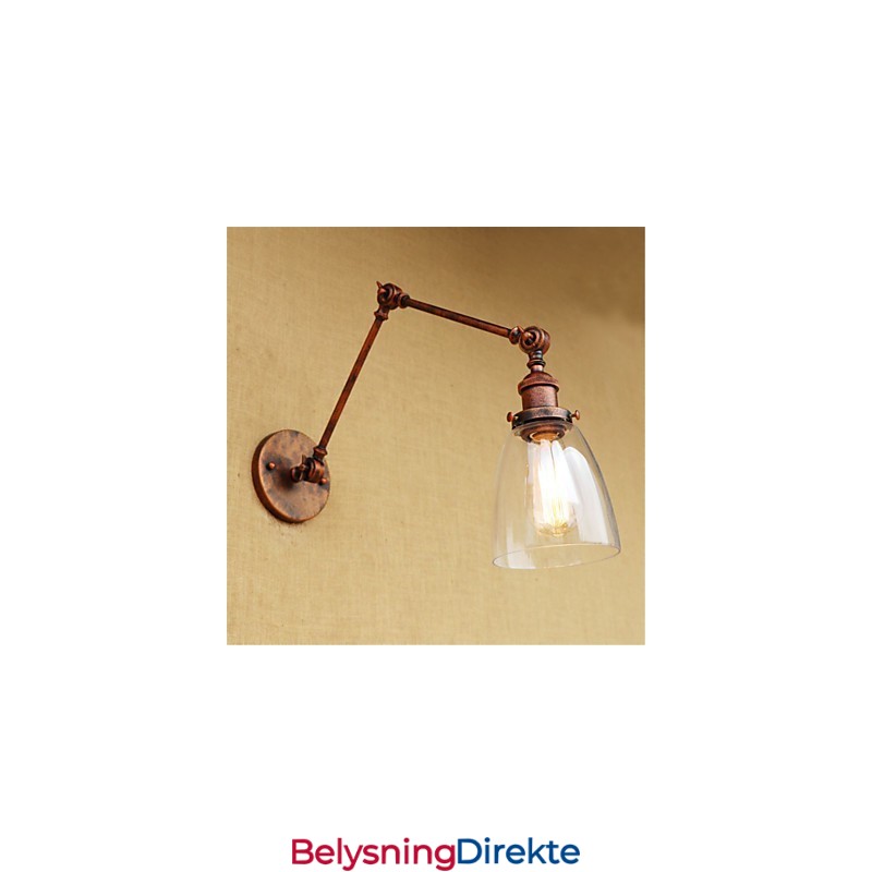 Rustikk Hytte Country Retro Galvanisert Funksjon For Justerbar Høyde Og Vinkel Arm Øyebeskyttelse