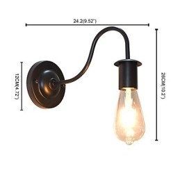 Rustikk Hytte Tradisjonell Klassisk Malingsfunksjon For Downlight Vegglampetter Vegglampe