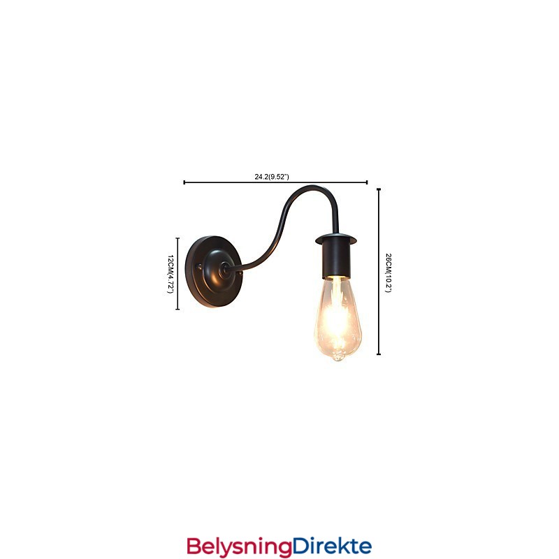 Rustikk Hytte Tradisjonell Klassisk Malingsfunksjon For Downlight Vegglampetter Vegglampe