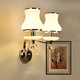 Moderne, Samtidskunstnerisk Galvanisert Funksjon For Krystall, Omgivelseslys, Vegglampe