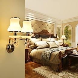 Moderne, Samtidskunstnerisk Galvanisert Funksjon For Krystall, Omgivelseslys, Vegglampe