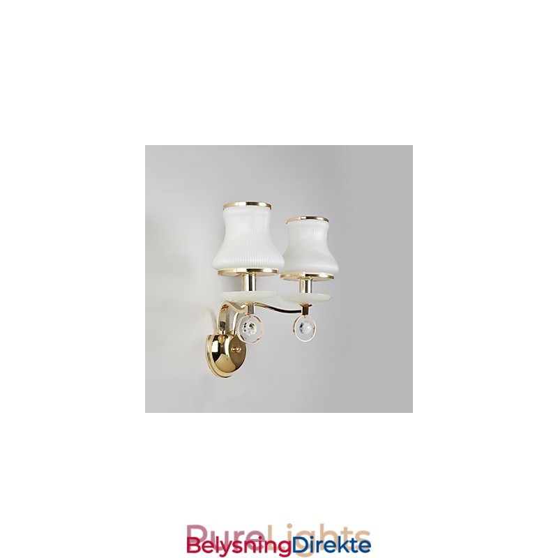 Moderne, Samtidskunstnerisk Galvanisert Funksjon For Krystall, Omgivelseslys, Vegglampe