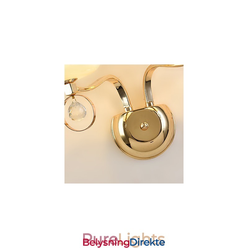 Moderne, Samtidskunstnerisk Galvanisert Funksjon For Krystall, Omgivelseslys, Vegglampe