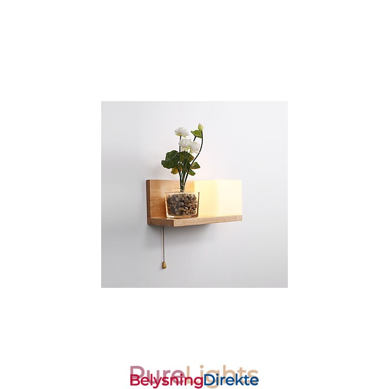 Moderne Samtidsstil Sort Oksidfinish Funksjon For Øyebeskyttelse Omgivelseslys Vegglampe Vegglampe