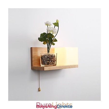 Moderne Samtidsstil Sort Oksidfinish Funksjon For Øyebeskyttelse Omgivelseslys Vegglampe Vegglampe