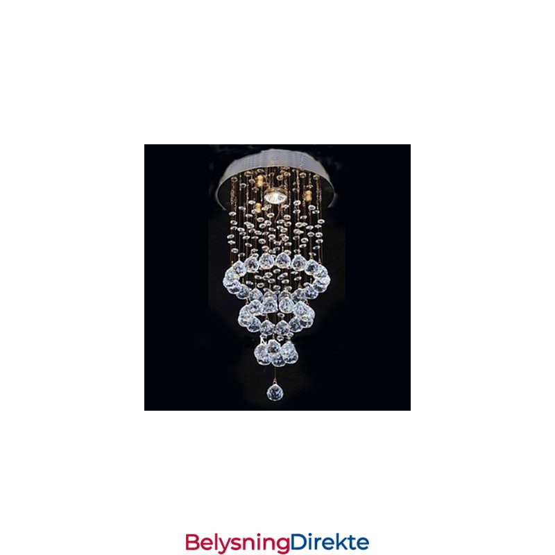 Moderne Samtidskunst Krystall Galvanisert Metall Innfelt