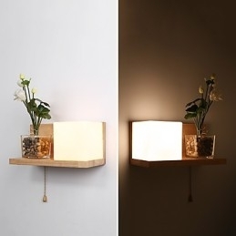 Moderne Samtidsstil Sort Oksidfinish Funksjon For Øyebeskyttelse Omgivelseslys Vegglampe Vegglampe