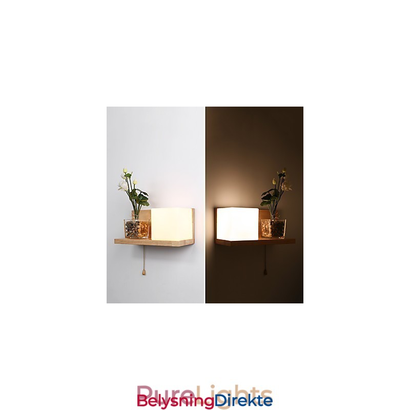 Moderne Samtidsstil Sort Oksidfinish Funksjon For Øyebeskyttelse Omgivelseslys Vegglampe Vegglampe