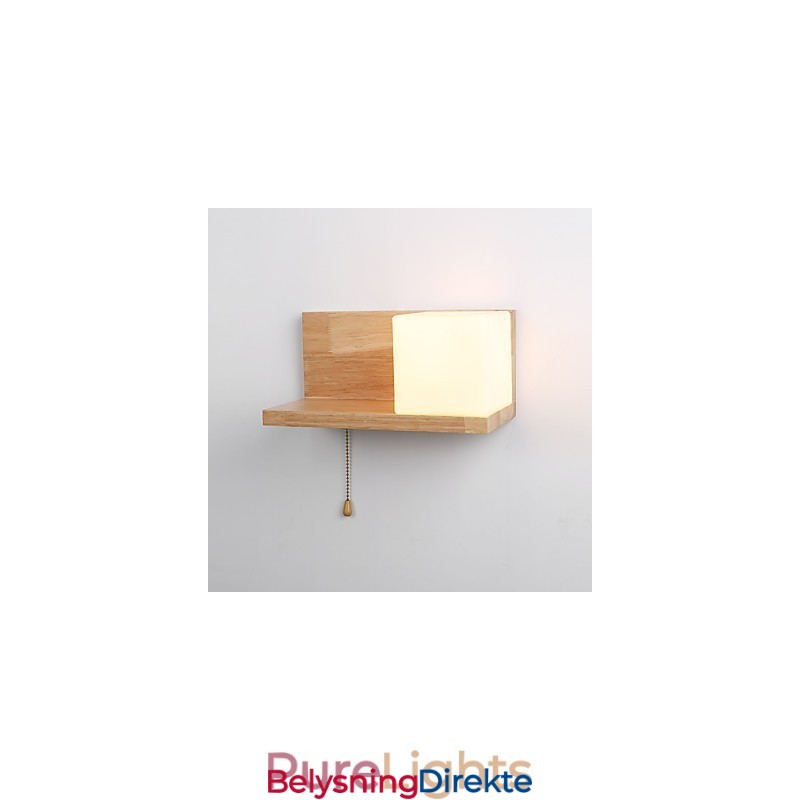 Moderne Samtidsstil Sort Oksidfinish Funksjon For Øyebeskyttelse Omgivelseslys Vegglampe Vegglampe