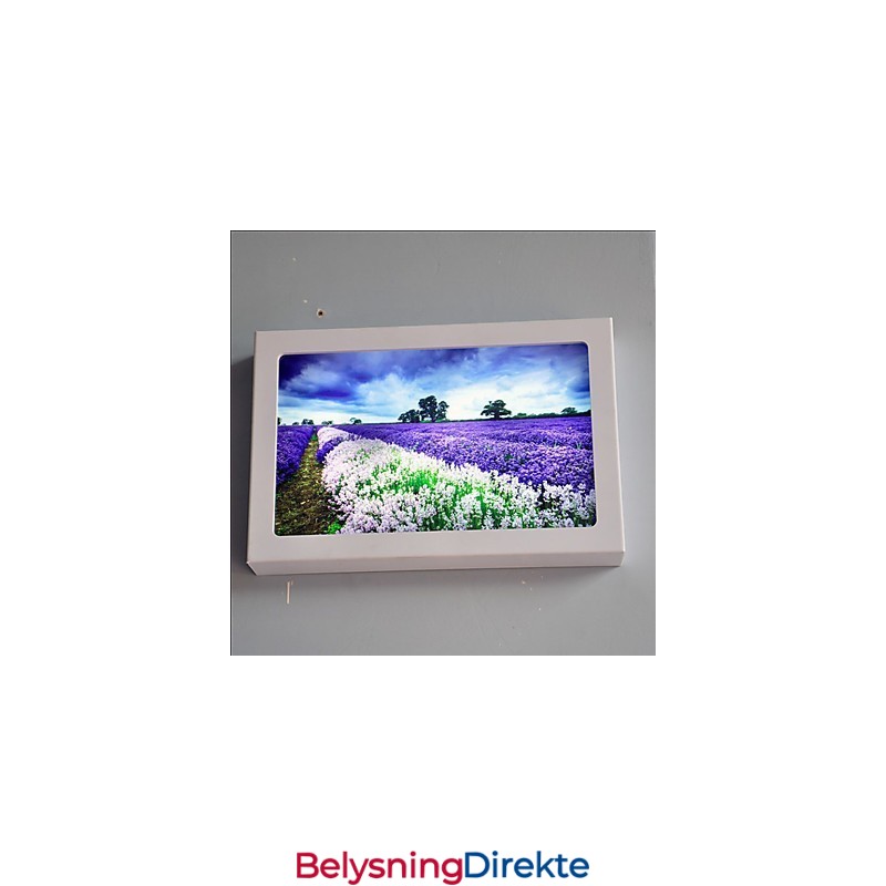 Integrert Moderne Samtidskunstnerisk Moderne Samtidsmalerifunksjon For Omgivende Lysvegglamper