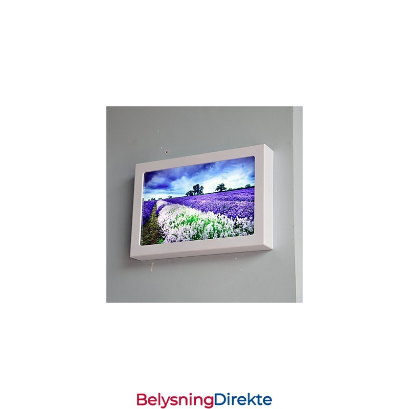 Integrert Moderne Samtidskunstnerisk Moderne Samtidsmalerifunksjon For Omgivende Lysvegglamper