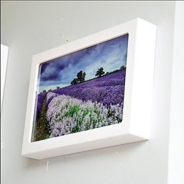 Integrert Moderne Samtidskunstnerisk Moderne Samtidsmalerifunksjon For Omgivende Lysvegglamper