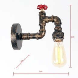 Moderne, Samtidskunst, Rustikk Hytte, Landlig Retro-Maleri, Funksjon For Mini-Stil Downlight, Vegglampe