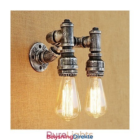 Landlig Retro-Maleri For Svingarm Med Omgivelseslys Vegglampe