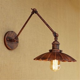 Rustikk Hytte, Landlig Retro-Maling For Mini-Svingarm, Omgivelseslyshuske