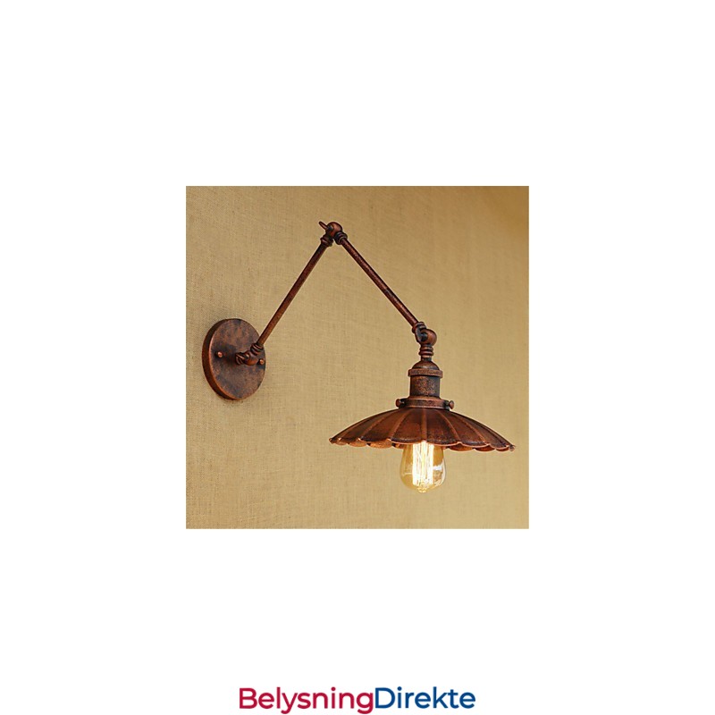 Rustikk Hytte, Landlig Retro-Maling For Mini-Svingarm, Omgivelseslyshuske