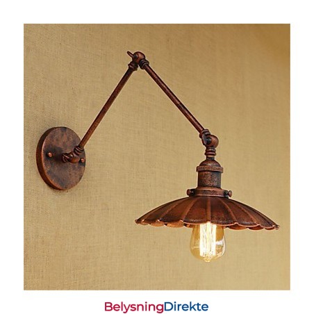 Rustikk Hytte, Landlig Retro-Maling For Mini-Svingarm, Omgivelseslyshuske