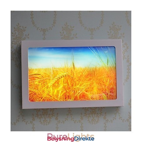 Integrert Moderne Samtidskunstnerisk Moderne Samtidsmalerifunksjon For Omgivende Lysvegglamper