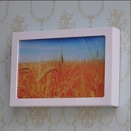 Integrert Moderne Samtidskunstnerisk Moderne Samtidsmalerifunksjon For Omgivende Lysvegglamper