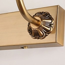 Speillampe Moderne Samtids Tradisjonell Klassisk Rustikk Hytte Vintage Antikk Messing Funksjon For