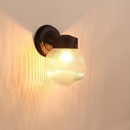 Moderne, Samtidskunstnerisk Svart Oksidfinish For Mini-Stil, Omgivelseslys, Vegglampe