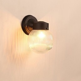 Moderne, Samtidskunstnerisk Svart Oksidfinish For Mini-Stil, Omgivelseslys, Vegglampe
