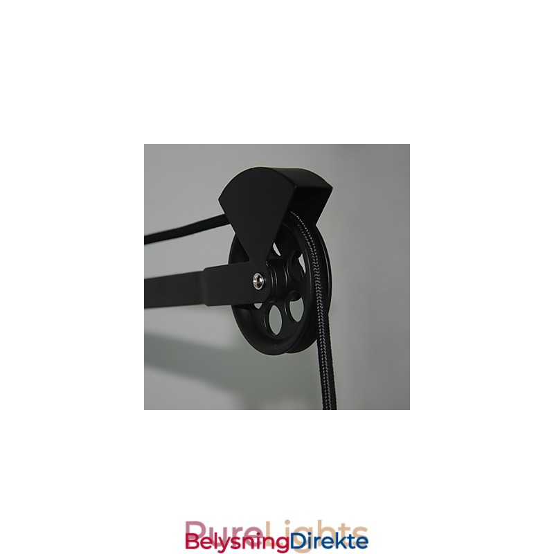 Amerikansk Landlig Vegglampe Retro Kreativ Vegglampe I Tre Med Trinser