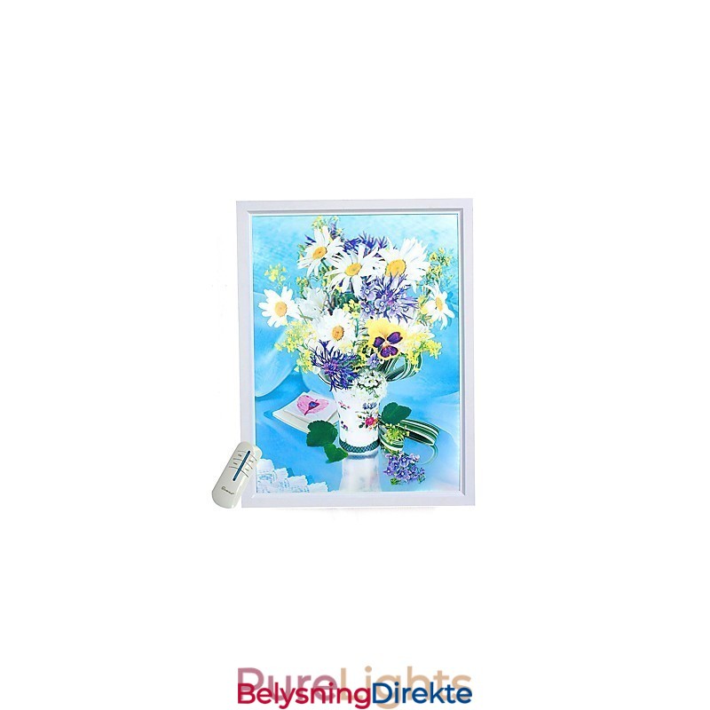 Integrert Moderne Samtidskunstnerisk Moderne Samtidsmalerifunksjon For Omgivende Lysvegglamper