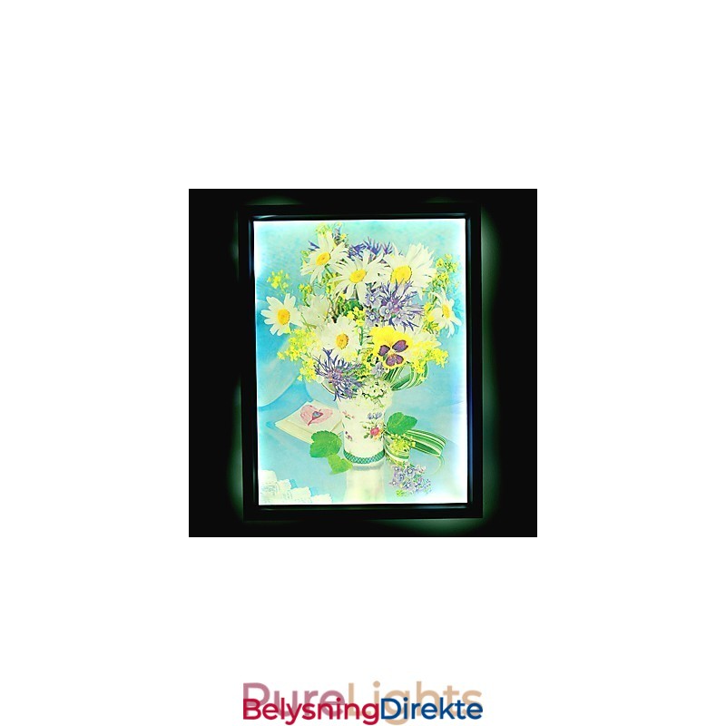 Integrert Moderne Samtidskunstnerisk Moderne Samtidsmalerifunksjon For Omgivende Lysvegglamper