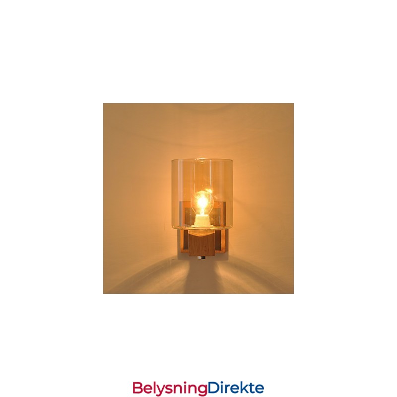 Vegglampe I Glass Moderne Samtidsstil Andre Funksjoner For Mini-Stil Omgivelseslys Vegglampe Vegglampe