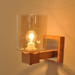 Vegglampe I Glass Moderne Samtidsstil Andre Funksjoner For Mini-Stil Omgivelseslys Vegglampe Vegglampe