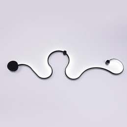 Vegglampe Moderne Samtidsmaleri Aluminium Vegglampe For Soverom Trappe Stue Lampe