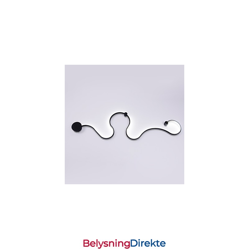 Vegglampe Moderne Samtidsmaleri Aluminium Vegglampe For Soverom Trappe Stue Lampe