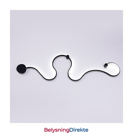 Vegglampe Moderne Samtidsmaleri Aluminium Vegglampe For Soverom Trappe Stue Lampe