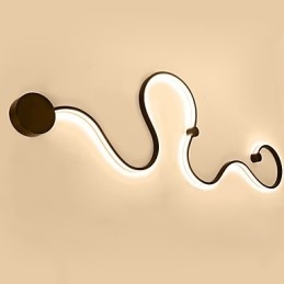 Vegglampe Moderne Samtidsmaleri Aluminium Vegglampe For Soverom Trappe Stue Lampe