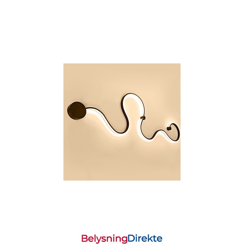 Vegglampe Moderne Samtidsmaleri Aluminium Vegglampe For Soverom Trappe Stue Lampe