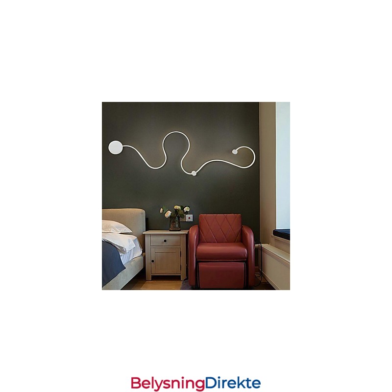 Vegglampe Moderne Samtidsmaleri Aluminium Vegglampe For Soverom Trappe Stue Lampe