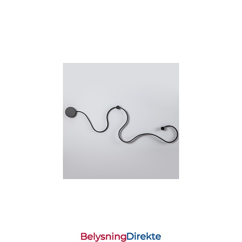 Vegglampe Moderne Samtidsmaleri Aluminium Vegglampe For Soverom Trappe Stue Lampe