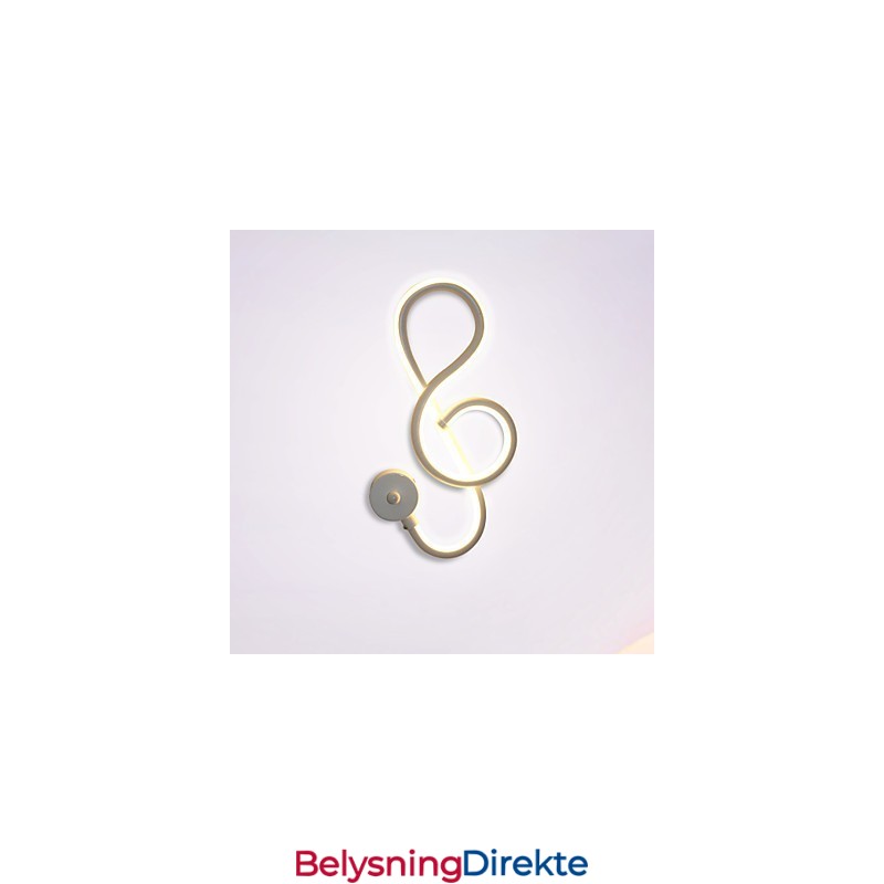 Enkel Moderne Kreativ Lysstang Vegglampe Innebygd Lampe Korridorlys Soverom Nattbordslampe Aluminiumslampe