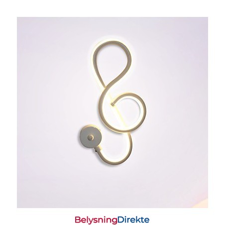 Enkel Moderne Kreativ Lysstang Vegglampe Innebygd Lampe Korridorlys Soverom Nattbordslampe Aluminiumslampe